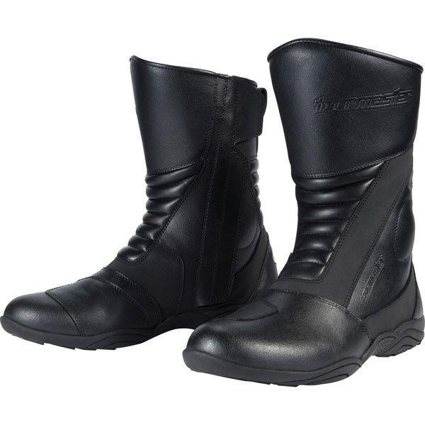 Black 10 tour master solution 2.0 waterproof road boots