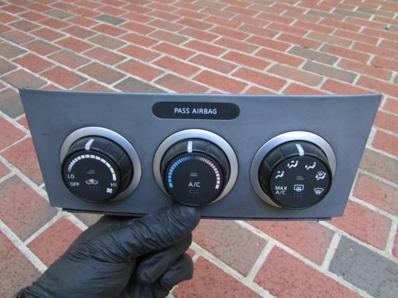 #9620 nissan sentra 07 08 09  oem temp ac heat climate control panel unit switch