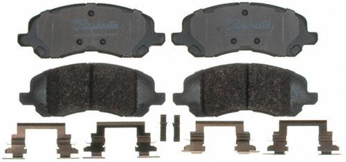 Raybestos pgd1285c brake pad or shoe, front-professional grade brake pad