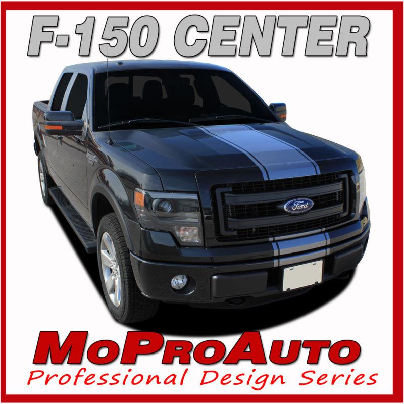 2009 f-150 center stripe wide racing decals stripes graphics- 3m pro vinyl 19p