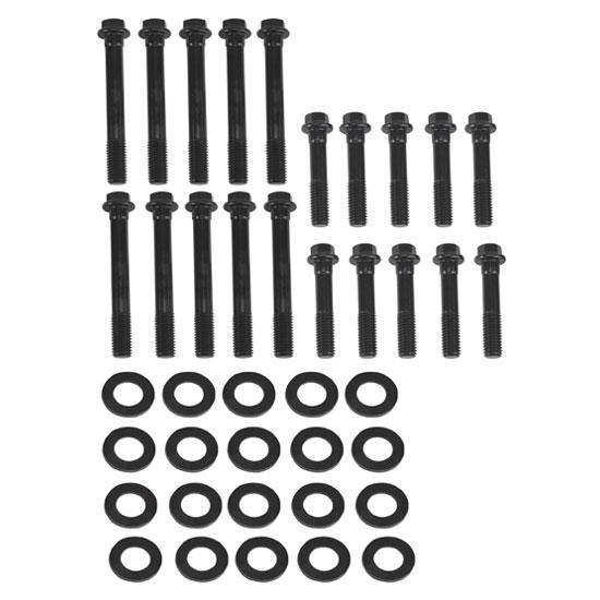 New arp 289-302 small block ford factory/edelbrock head bolt set, 6 point, sbf