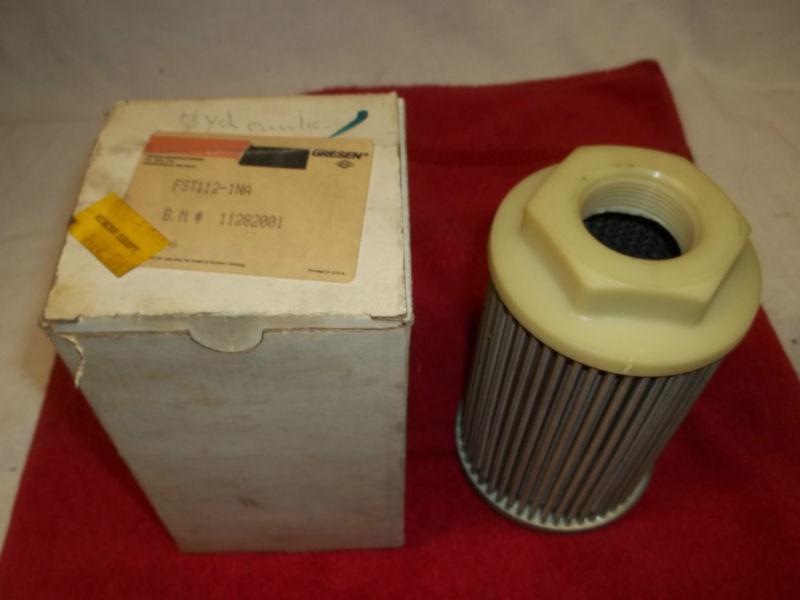 Gresen # fst112-1na  hydraulic filter,  "new old stock"  