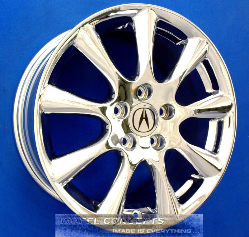 Acura tsx 17 inch chrome wheel exchange new chrome 17"