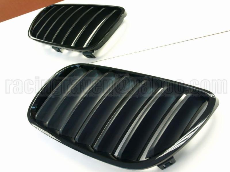 Bmw 2008-2010 x3 e83 lci gloss black front kidney grille - good fitment