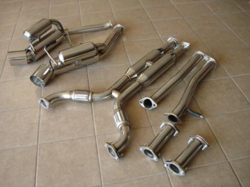 Infiniti g35 coupe 02-07 nissan 350gt coupe performance catback exhaust + y-pipe