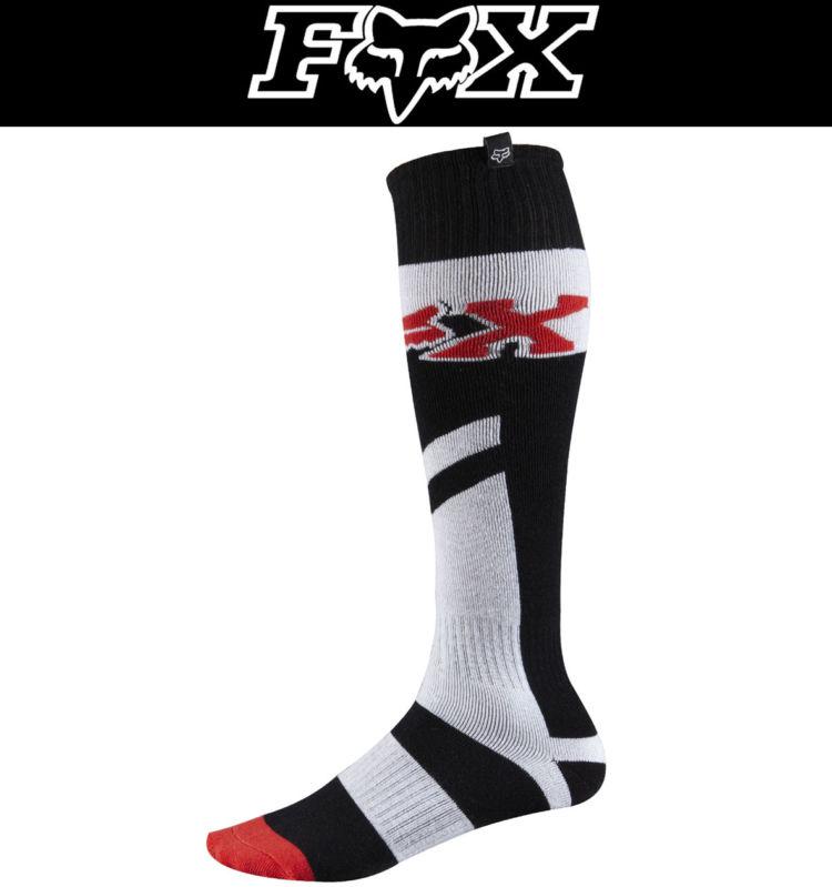 Fox racing fri anthem thin socks red black shoe sizes 6-13 dirt atv mx 2014