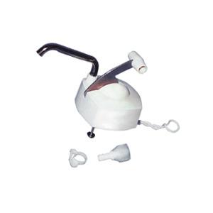 Leisure components hand pump, standard, dual action, colonial white 131-2
