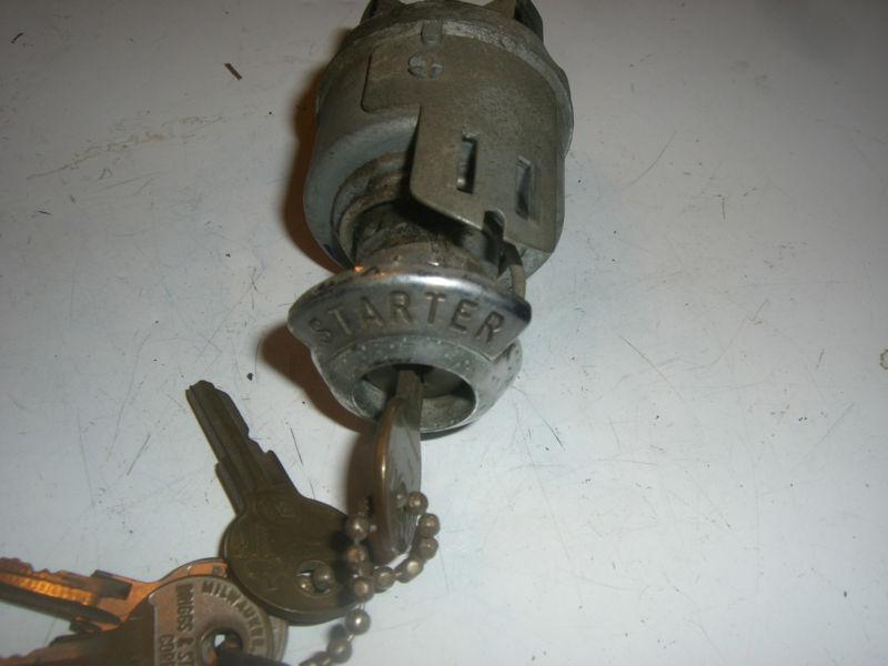 1955-1956 packard-clipper used ignition switch, bezel and keys