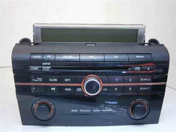 2008 mazda 3 6 disc cd radio player oem lkq