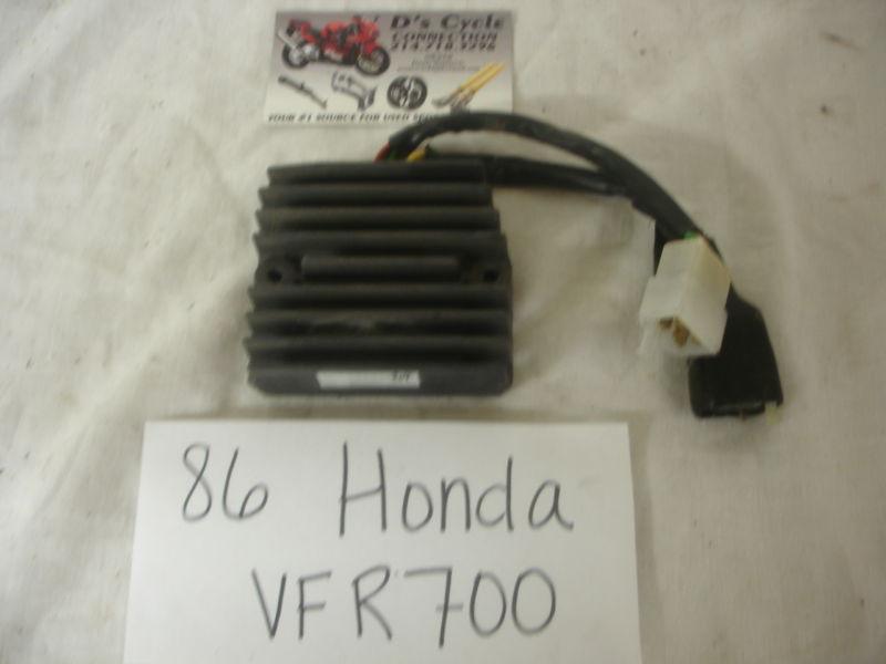 86-87 honda vfr-700 rectifier/voltage regulator. good used oem