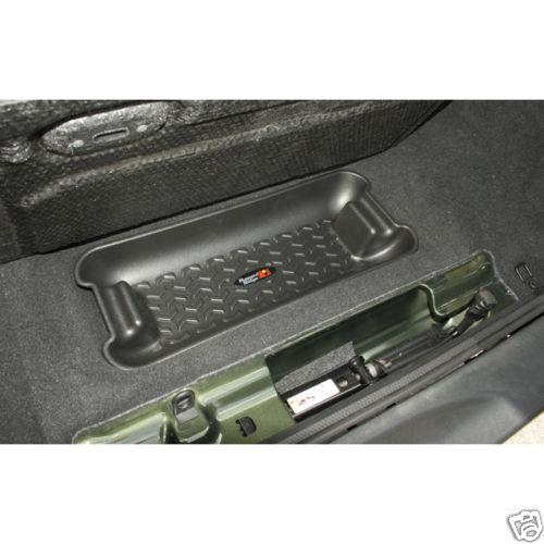 Rear cargo area storage tub jeep wrangler (jk) 2007-10 