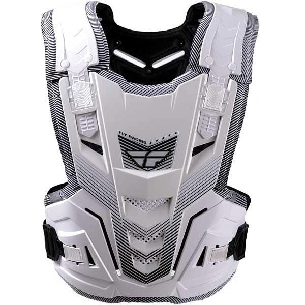 Fly racing 2013 pivotal roost guard chest protector white new one size