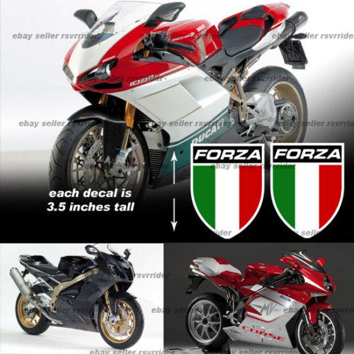 Italian forza decal sticker for motorcycle and cars