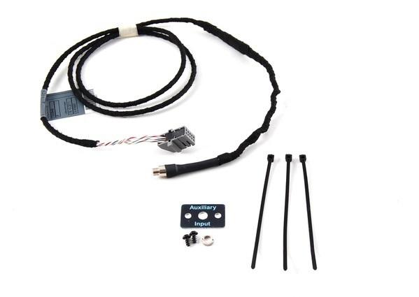 Genuine bmw auxiliary audio input cable for e46 3 series from 09/2002 to 2005