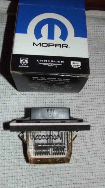Mopar 04677180ad a/c havac blower motor resistor oem nos