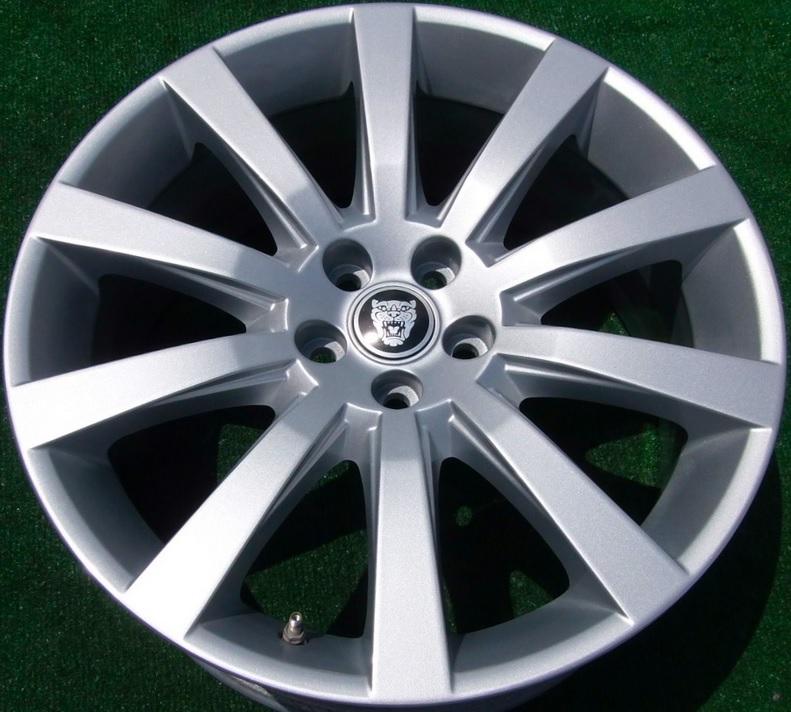 (1) like new mint jaguar xk 19" oem factory wheel rim front 19x8.5