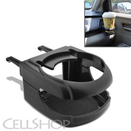 Black cup holder mount air-condition clip drink bottle stand for van car truck