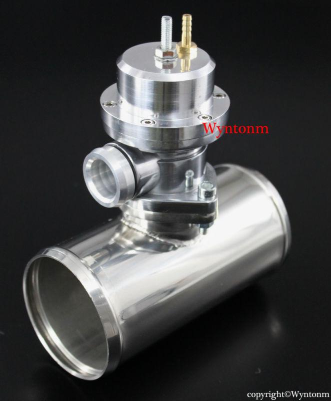 Type s turbo blow off valve bov dv + 3"  od sus 304 polished adapter pipe