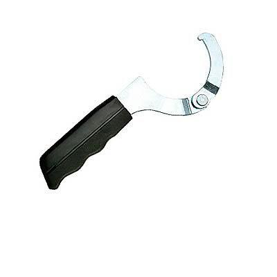 Heidts adjustable spanner wrench 6.00" length steel plastic cushioned handle ea