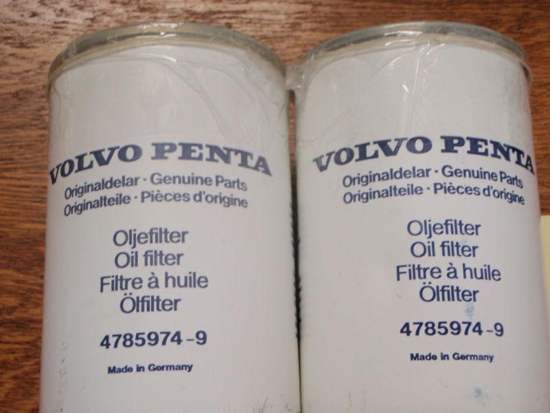 Volvo penta diesel engine oil filters 4785974 marine boat engine filters ebay