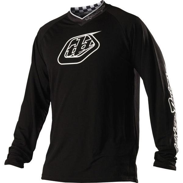 Black xl troy lee designs gp midnight youth jersey 2013 model