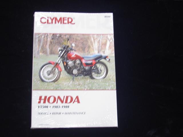 New clymer honda vt500 1983-1988 service manual repair 1984 1985 1986 1987