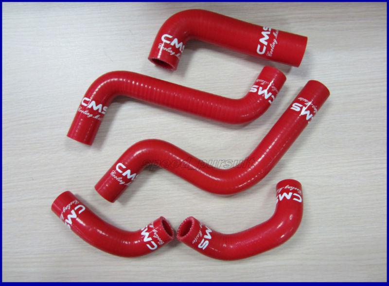 Atv radiator silicone hose (red) 1989-1997 kawasaki ninja zx600 c zx-6r 
