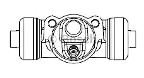 Bosch wheel brake cylinder master 22mm f026002386