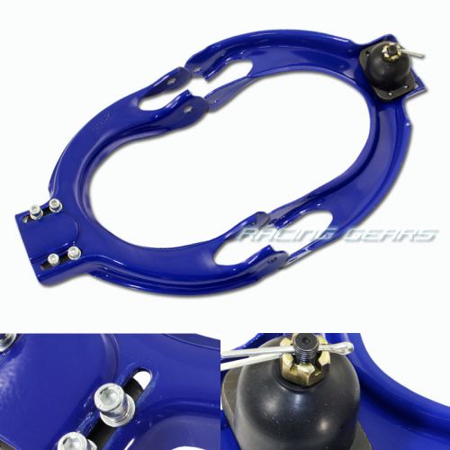 For 88-91 honda civic jdm blue adjustable racing front upper camber control arm