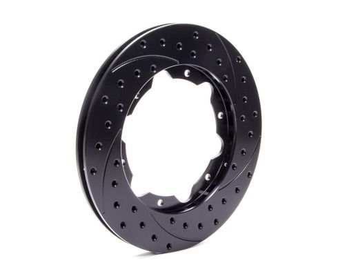 Wilwood 10.750 in od directional/drilled/slotted srp brake rotor p/n 160-7097-bk