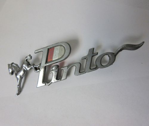 One each ford pinto trim / badge : used