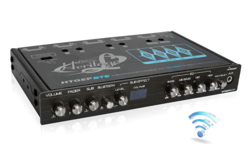 Lanzar 4-band eq parametric equalizer w/ bluetooth wireless audio connectivity