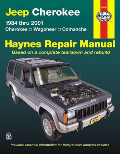 Jeep cherokee, wagoneer, comanche repair &amp; service manual 1984-2001