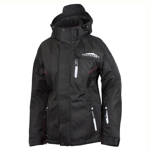 Katahdin apex womens snow jacket black