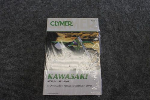 2000 kx 125 kx125 clymer owners service manual competition handbook 92 93 94-00