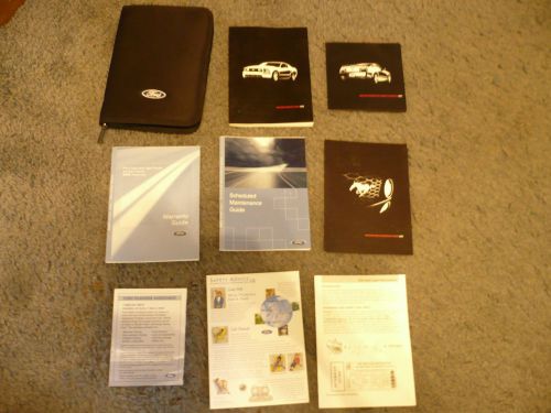 2005 ford mustang owners guide set no reserve!!!!! free shipping!!!!!