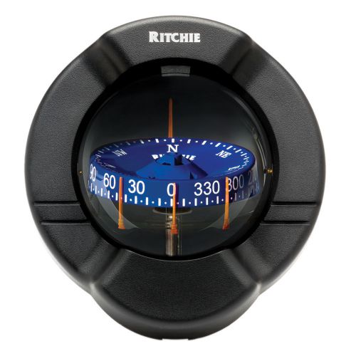 Ritchie ss-pr2 supersport compass - dash mount - black -ss-pr2