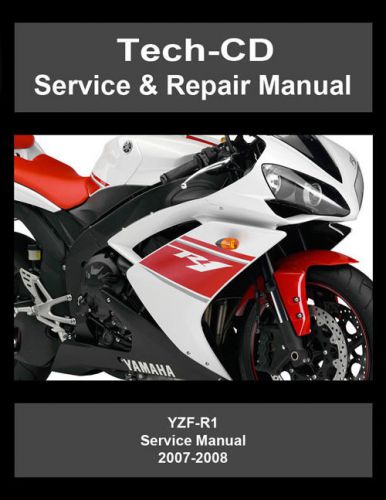 Yamaha yzf-r1 service &amp; repair manual yzfr1 2007-2008