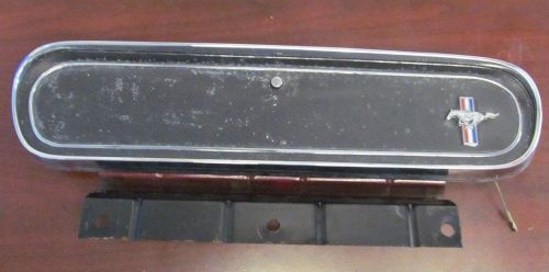 1966 mustang original/used standard black glove box door assembly