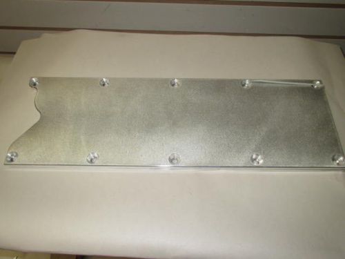 Billet valley cover for ls chevy engines-  countersunk holes- 3/16&#034; billet