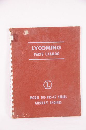 Original lycoming parts catalogue / catalog aircraft plane engine