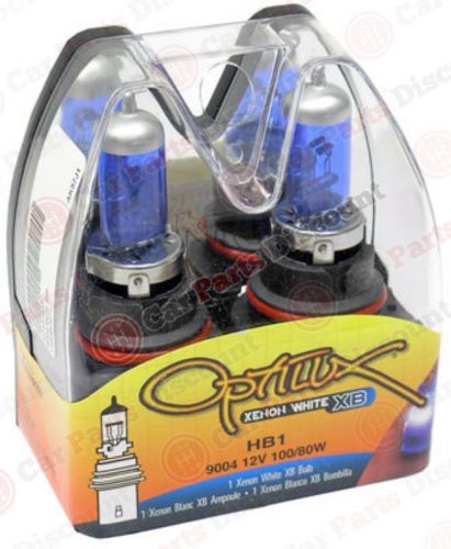 New optilux bulb set - 9004 halogen xenon white xb (12v - 80/100w), h71070327