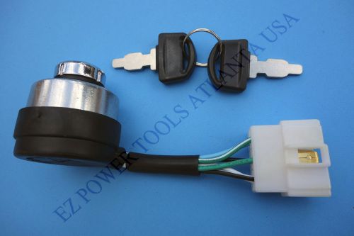 6-wire gas generator ignition key switch for 242cc 8hp 173f 270cc 9hp 177f