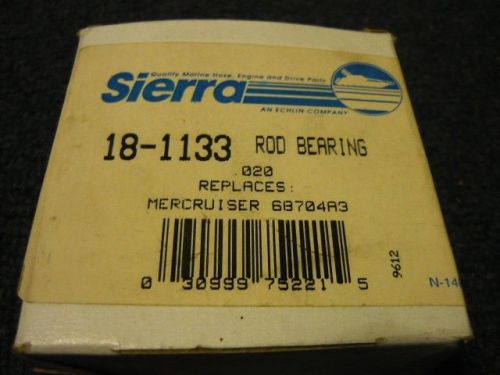 Sierra rod bearing 18-1133 for mercruiser 3.7l 470 68704a3 **new in box**