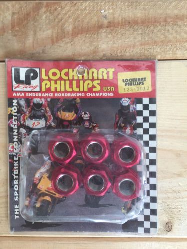Lockhart phillips 12mm red speocket nuts 123-0012