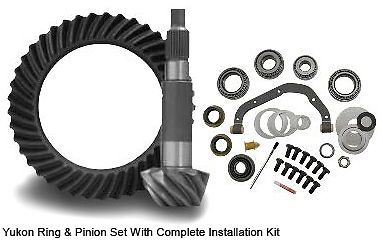 New high performance yukon ring &amp; pinion gear set fits ford f series 10.5&#034; 4.56