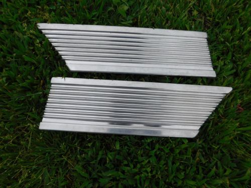 1957 cadillac fleetwood kick panel stainless trim 57 series 60 special