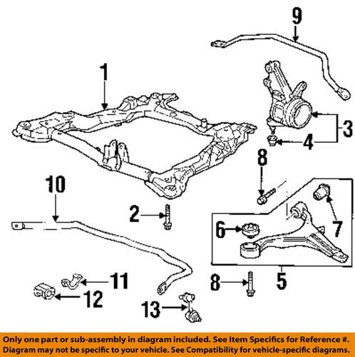 Honda oem 51300scva01 stabilizer bar