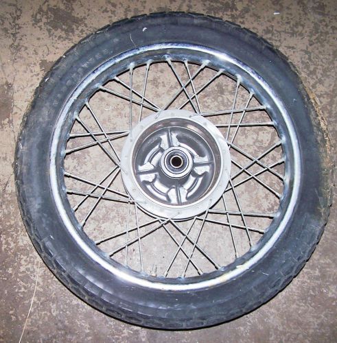 Rear  wheel  cl360 honda cl 360 11-1974