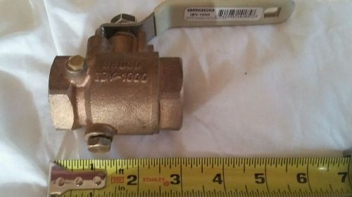 Marine groco 1 1/2 ball valve